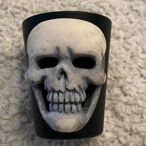 Grinning Skull Shot Glass Set stone Shooter shotglass Decor